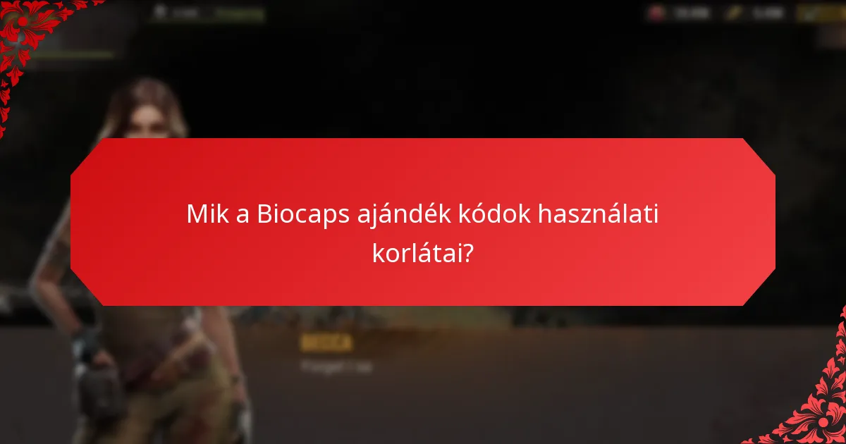 Hogyan maximalizálhatja a Biocaps ajándék kódok értékét?